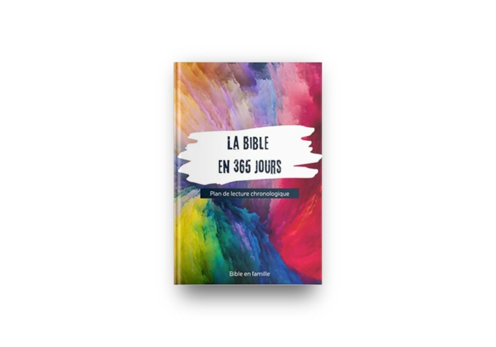 La Bible En 365 Jours – Plan De Lecture Chronologique De La Bible ...